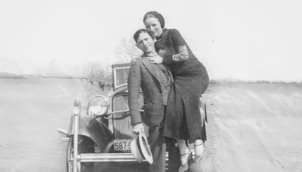 Photo of Bonnie and Clyde